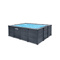 Intex Graphite Panel Pool rechthoekig 400x300x124 cm