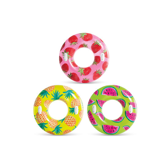 Intex zwemband tropical fruit 107 cm