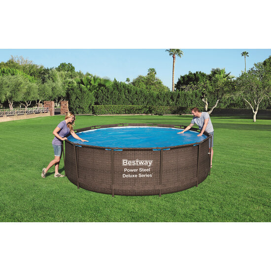Bestway Solar afdekzeil Frame pool 366 cm (zeilmaat 356cm)