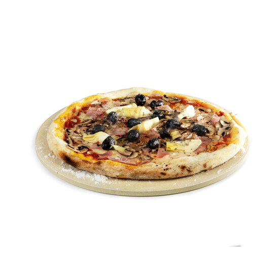 Barbecook pizzasteen rond vuurvaste klei (36 cm)
