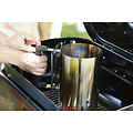Barbecook houtskoolstarter RVS met safe-drop