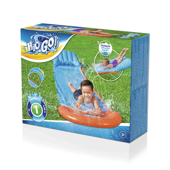Bestway H2OGO waterglijbaan met sproeier
