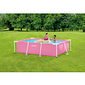Intex Metal framepool 220x150x60 cm Roze