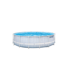 Chevron Prism Frame Pool 488x122 cm + filterpomp en acc