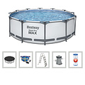 Bestway Steel Pro Max Frame Pool 457x122 cm + filterpomp | 2eKans