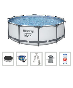 Steel Pro Max Frame Pool 457x122 cm + filterpomp | 2eKans