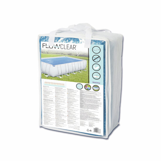 Bestway solar afdekzeil 732x366 cm (zeilmaat 703x336)