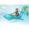 Intex  blauwe walvis ride-on