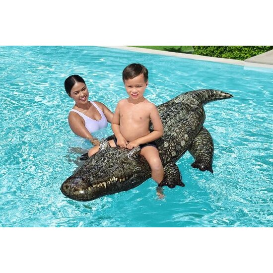 Bestway krokodil realistisch ride-on