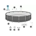 Bestway Pin voor Steel Pro Frame Pool 305x366 cm
