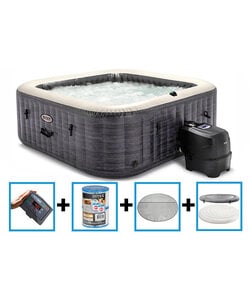 PureSpa Greystone Deluxe Bubble Therapy + HWS - 6 personen