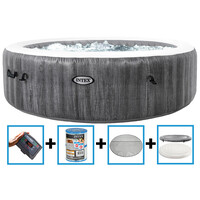 PureSpa Greywood Deluxe Bubble Therapy + HWS 4 p