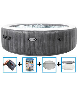 PureSpa Greywood Deluxe Bubble Therapy + HWS 4 p