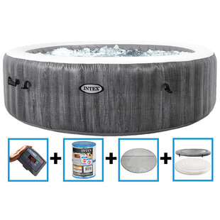 PureSpa Greywood Deluxe Bubble Therapy + HWS - 6 personen