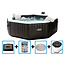 Intex PureSpa Jet & Bubble Deluxe Octagon + HWS + ZWS - 6 personen