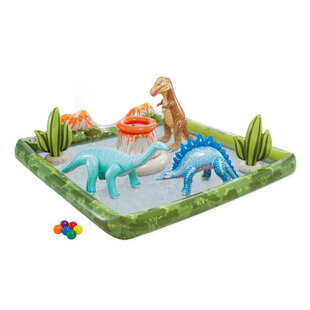 Jurassic Adventure opblaasbaar kinderspeelbad