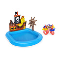 Bestway opblaasbaar kinderspeelbad boot
