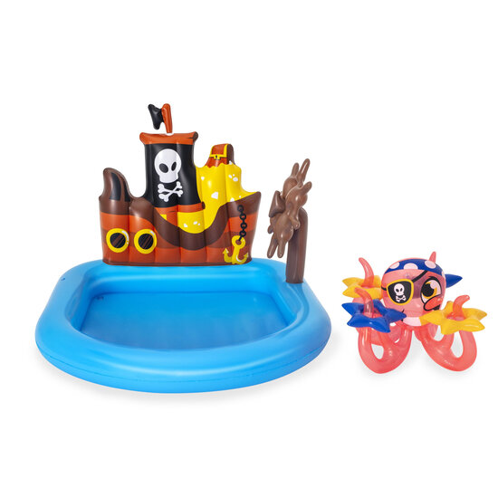 Bestway opblaasbaar kinderspeelbad boot