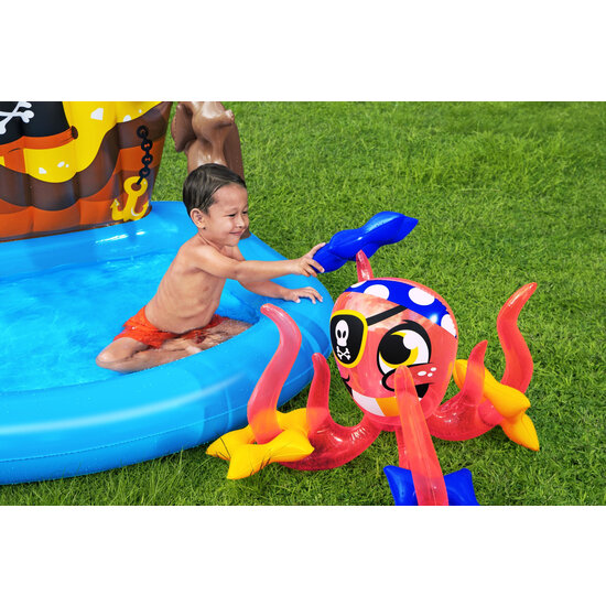 Bestway opblaasbaar kinderspeelbad boot