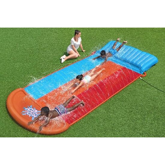 Bestway H2OGO! Waterglijbaan Tsunami Splash Ramp Triple