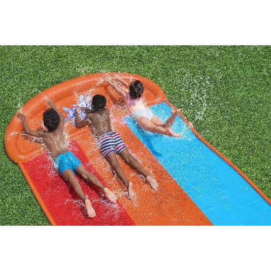Bestway H2OGO! Waterglijbaan Tsunami Splash Ramp Triple