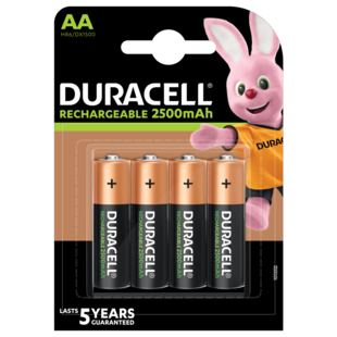 Batterijen oplaadbaar type AA (4 stuks)