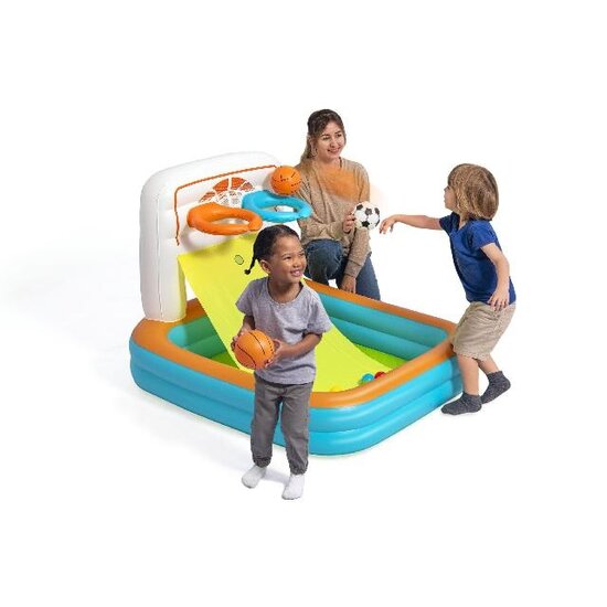 Bestway Playcenter Kick 'n Swish 3-in-1 Ballenbak