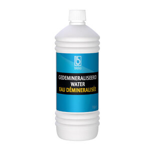 gedemineraliseerd water 1 liter
