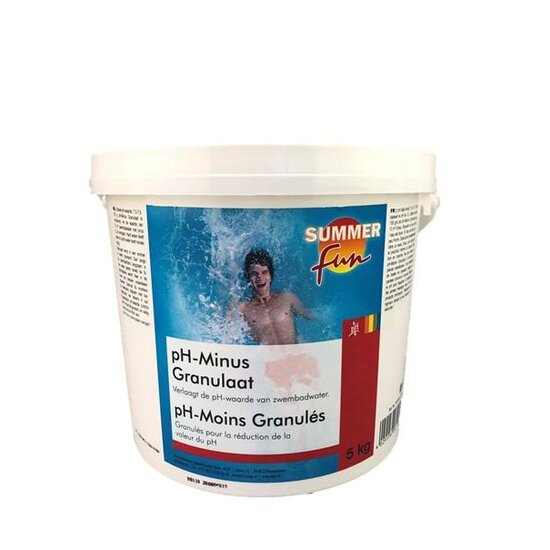 Summer Fun pH Minus poeder 5 kg (zuurgraad verlagen)