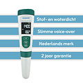 Schwimm® digitale tester oplaadbaar voor pH en zoutgehalte