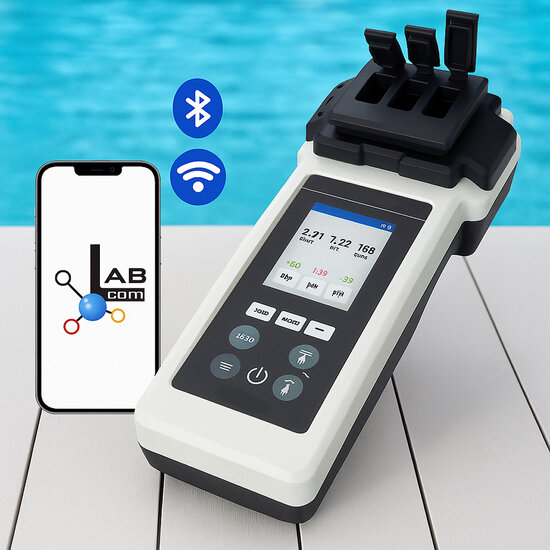 PoolLab® 2.0 Digitale Photometer Bluetooth+WiFi Zwembadtester