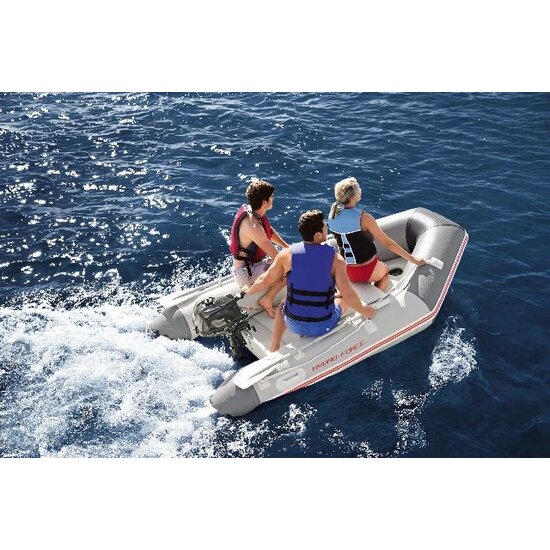 Bestway Hydro Force Caspian Pro Set - 4 persoons boot met peddels en pomp