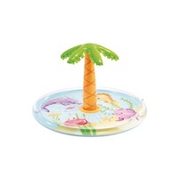 Palmboom met sproeiers opblaasbaar kinderzwembad