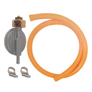 aansluitset met drukregelaar voor gasapparatuur