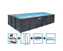 Graphite Panel Pool 600x300x124 cm