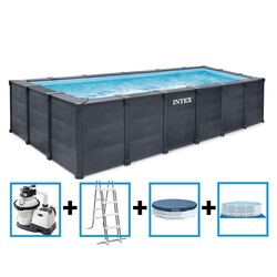 Graphite Panel Pool 600x300x124 cm