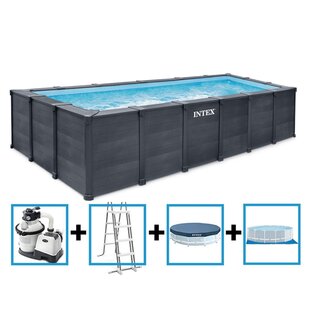 Graphite Panel Pool 600x300x124 cm