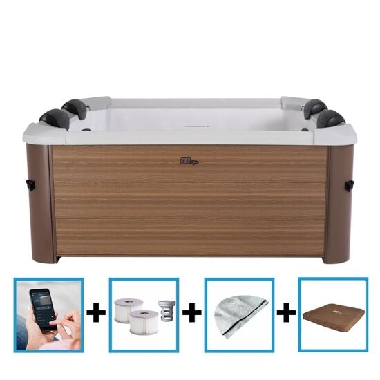 MSpa Oslo Amber Frame Spa - 6 personen