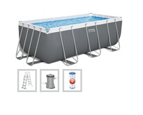 Steel Pro Max 412x201x122 cm + filterpomp