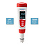 Schwimm® digitale tester op batterijen voor pH en temperatuur