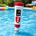Schwimm® digitale tester op batterijen voor pH en temperatuur