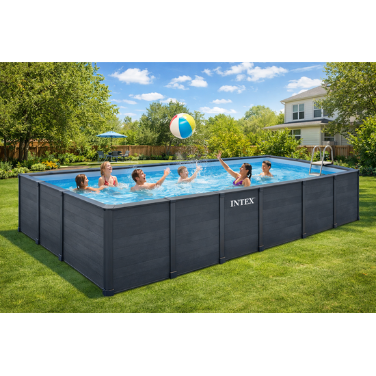 Intex Graphite Panel Pool 600x300x124 cm