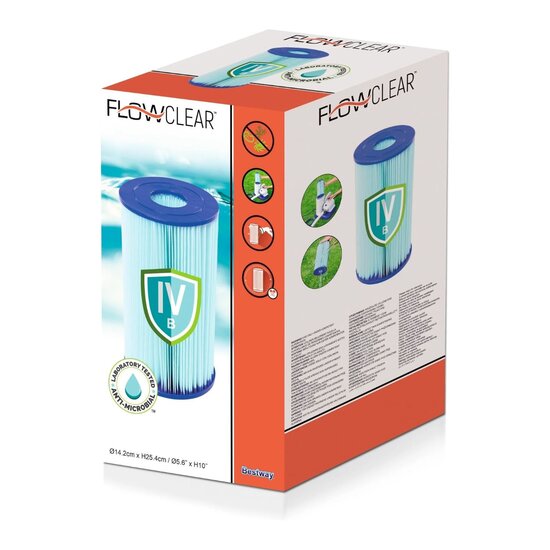 Bestway Filter type IV Anti-microbieel (per stuk)