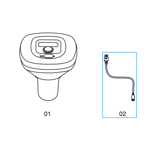 Bestway oplaadkabel voor Lay-Z-Spa drijvend zoutwatersysteem