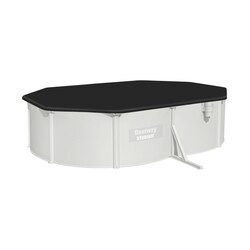 Afdekzeil ovaal voor Hydrium 500x360 cm