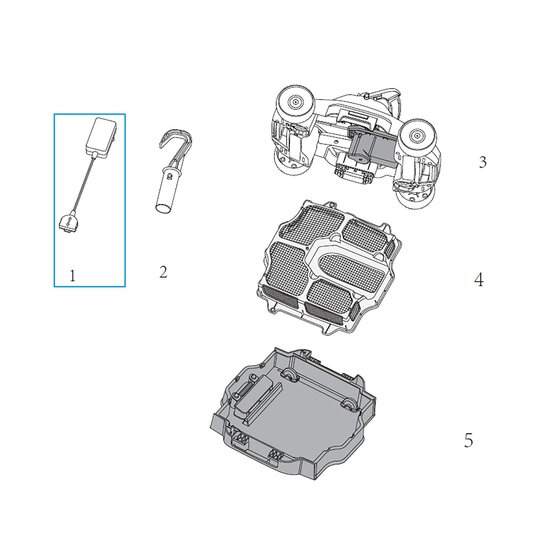 Bestway transformator (oplader) voor AquaTronix G200 zwembadrobot