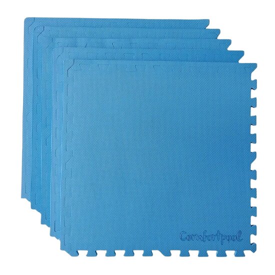 Comfortpool isolerende beschermingstegels 60x60x1,4 cm  (5 stuks) | Extra Dik