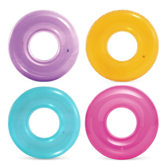 Intex Zwemband Transparent Tubes 76 cm