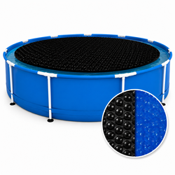 Solar bubblecover Pro Zwart/Blauw 305 cm (zeilmaat 290 cm)