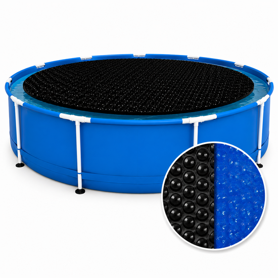 W'eau Solar bubblecover Pro Zwart/Blauw 305 cm (zeilmaat 290 cm)